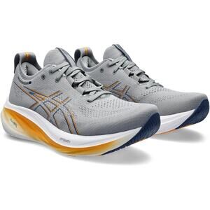 ASICS Mens GEL-Nimbus 26 Running Sneakers US 12 XWide EU 46.5 Grey Athletic EUC